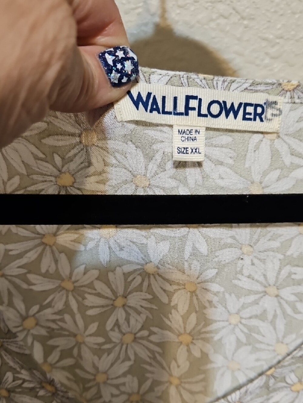 Wallflower Cream Floral Midi Dress with Floral Print - Picture 8 of 10